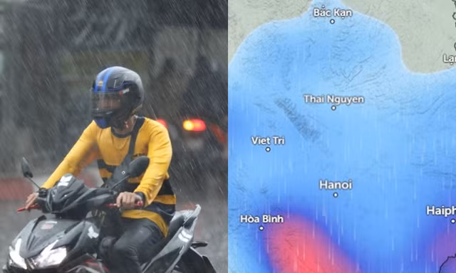 Dự báo về đợt mưa từ 14/9 ở Hà Nội: Mưa nhiều vào ngày nào?