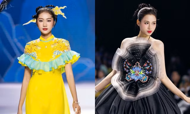 Hoa hậu Đỗ Thị Hà, Hà Trúc Linh khoe nhan sắc nổi bật trong show thời trang