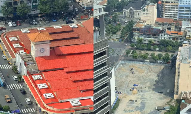 Chợ Bến Thành "F5" giao diện, Thương xá Tax hóa vườn hoa đón Tết Bính Ngọ