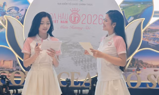 Top 25 Hoa hậu Việt Nam 2026 thể hiện bản lĩnh, kiến thức qua phần thi tranh biện