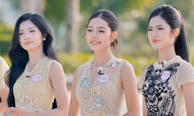 Top 25 Hoa hậu Việt Nam 2026 hào hứng tham gia thử thách catwalk trên cát