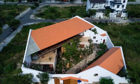 Ngôi nhà đưa hình ảnh nhà sàn Bắc Bộ vào không gian sống
