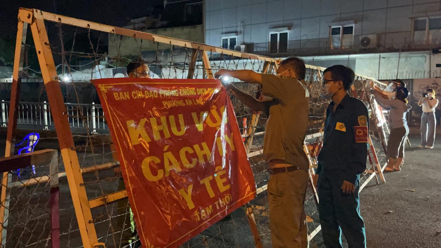 0 giờ ngày 20/6, 37 chốt chặn ở khu vực phong tỏa phường An Lạc, quận Bình Tân được thiết lập