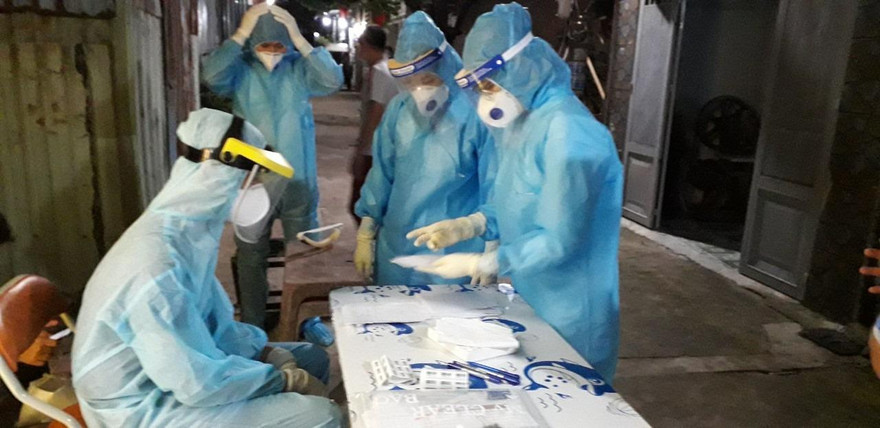 Thần tốc truy vết, xét nghiệm COVID-19 tại TPHCM (ảnh: HCDC)