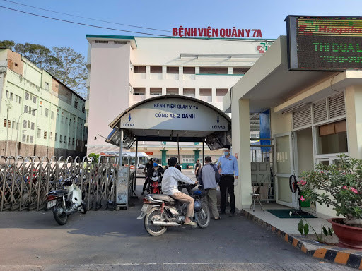 Bệnh viện 7A, nơi tiếp nhận bệnh nhân nghi mắc COVID-19