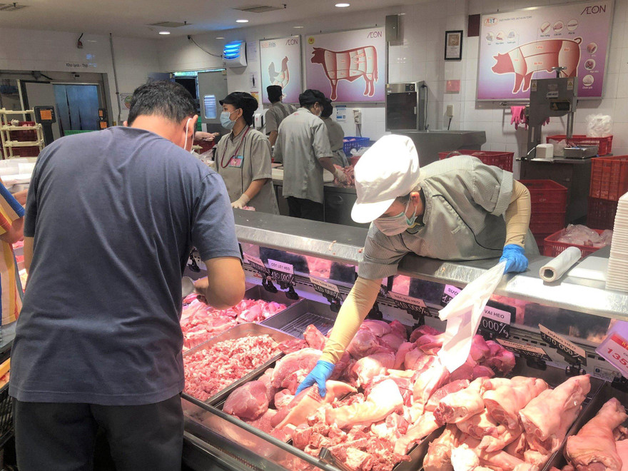 Aeon khẳng định đủ nguồn cung thịt heo với giá cả ổn định.
