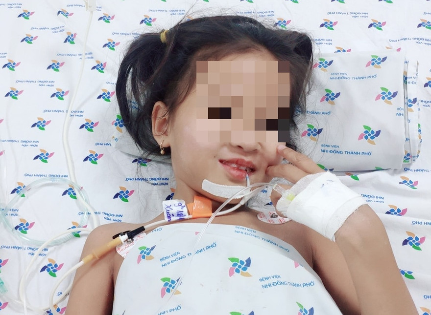 Nụ cười đầy sức sống của bé T.T