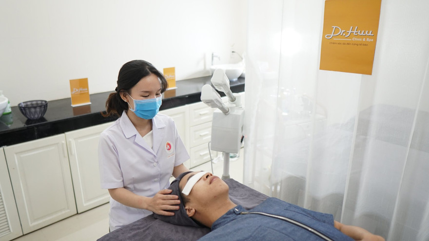 cơ sở làm đẹp "chui" vừa bị Thanh tra Sở Y tế TPHCM phát hiện (ảnh: Fb spa)