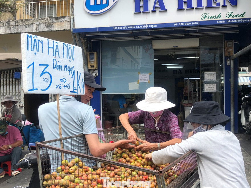 Mận Hà Nội bán rong chưa tới 30.000 đồng/kg