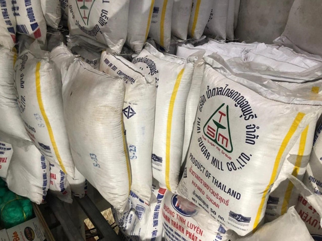 Đường lậu được đóng sẵn bao, chuẩn bị đưa ra thị trường