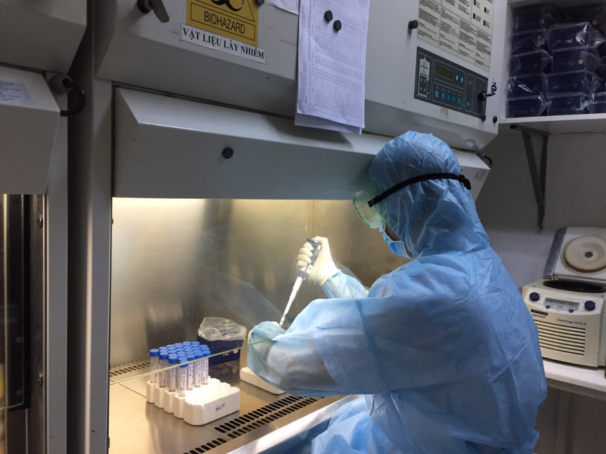 Kiểm tra các mẫu bệnh phẩm COVID-19 (Viện Pasteur TPHCM kiểm tra các mẫu bệnh phẩm được gửi tới)