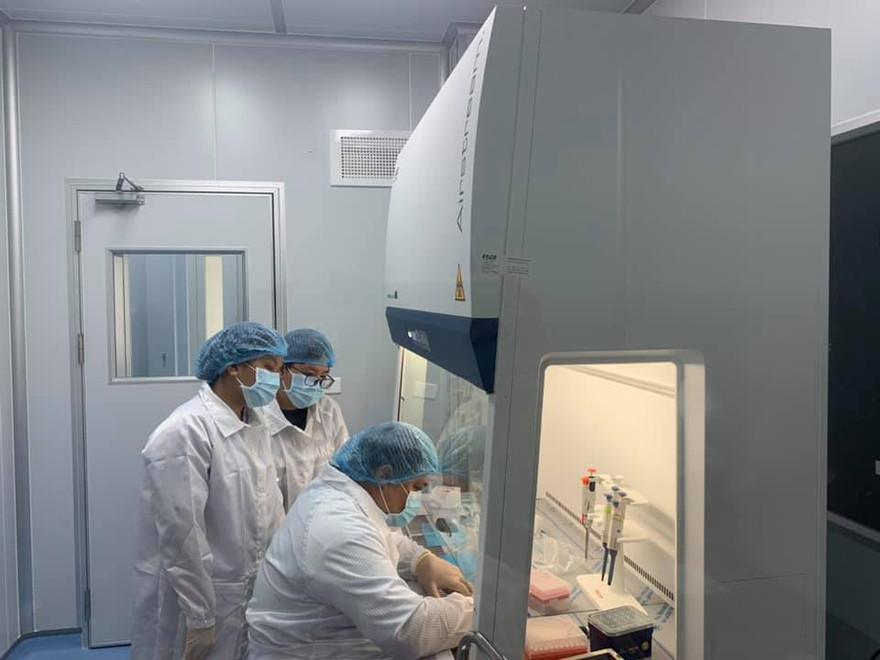 Chạy đua xét nghiệm COVID-19 tại TPHCM (ảnh: Viện Pasteur)