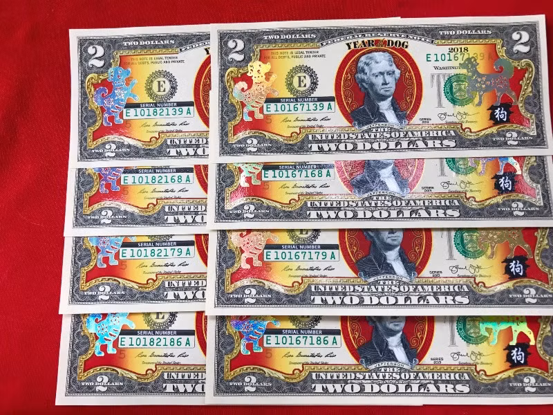 Tờ 2 USD hình có có giá lên tới 500.000 đồng/tờ