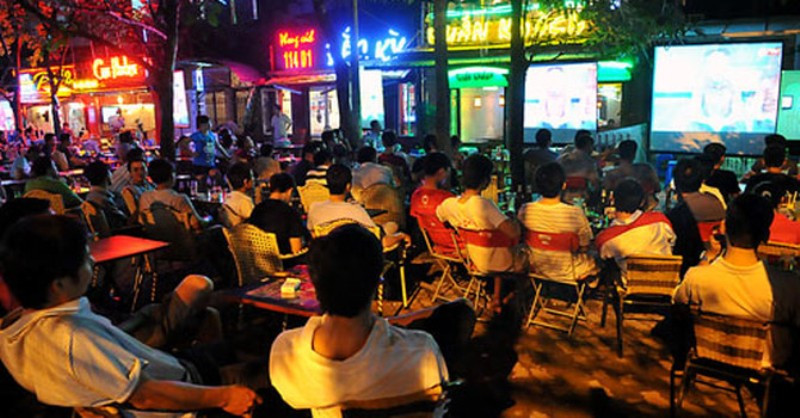 Quán cà phê có nguy cơ không được phát World Cup 2018