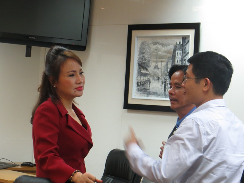 Bà Chu Thị Bình đã nhận số tiền tạm ứng lần 1 là 93 tỷ đồng từ Eximbank