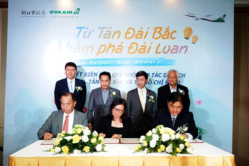 Hiệp hội Du lịch TP Tân Đài Bắc (Đài Loan) và Hiệp hội Khách sạn TPHCM ký kết biên bản ghi nhớ hợp tác phát triển du lịch