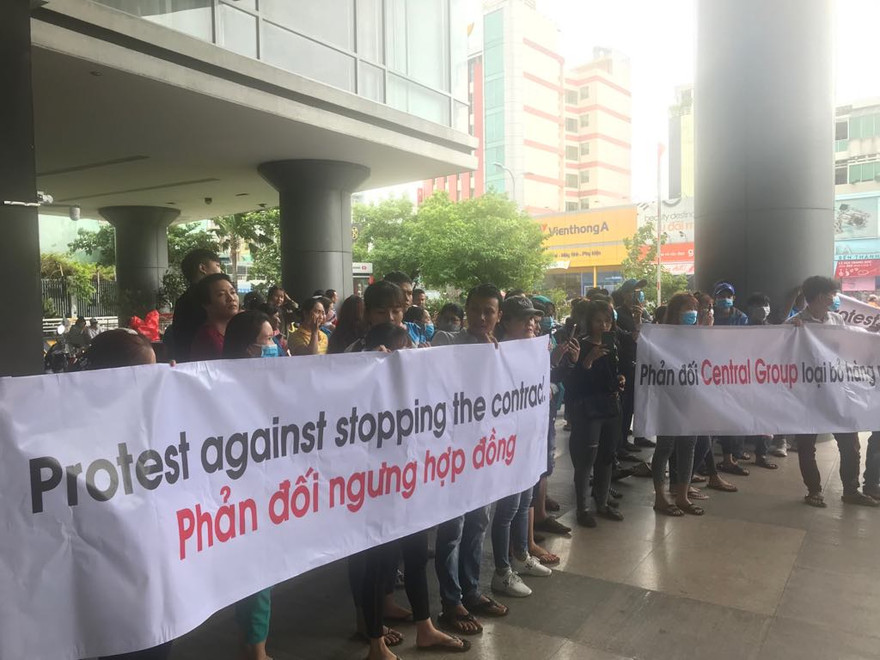 Doanh nghiệp may mặc phản đối quết định ngừng nhập hàng của BigC