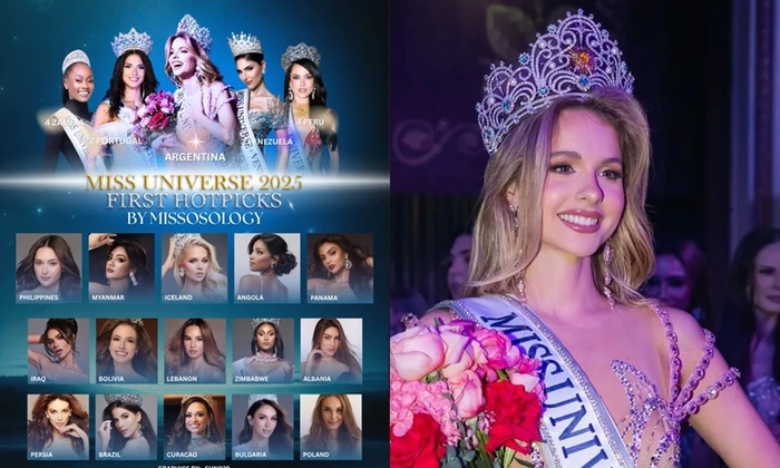 Missosology tung dự đoán đầu tiên cho Miss Universe 2025, người đẹp đứng đầu là ai?