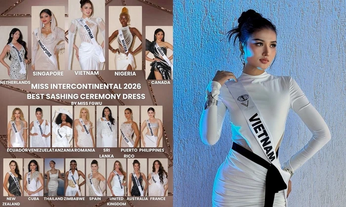 Miss Intercontinental 2026: Á hậu Thu Ngân được khen, tăng khả năng lọt top