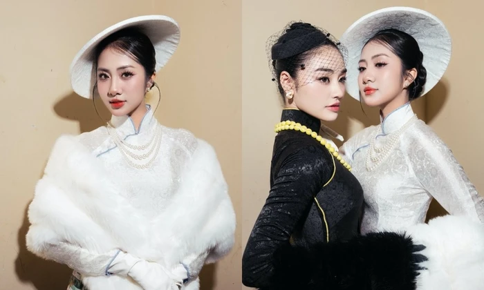 Hoa hậu Hà Trúc Linh lần đầu chung khung hình với Hoa hậu Yến Nhi