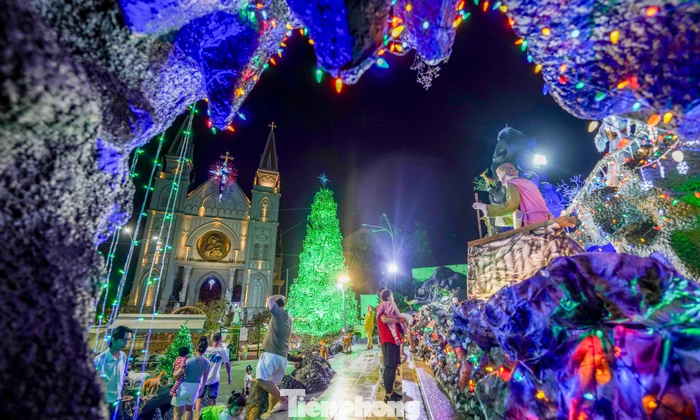 Xóm đạo lớn nhất TPHCM lung linh đón Giáng sinh