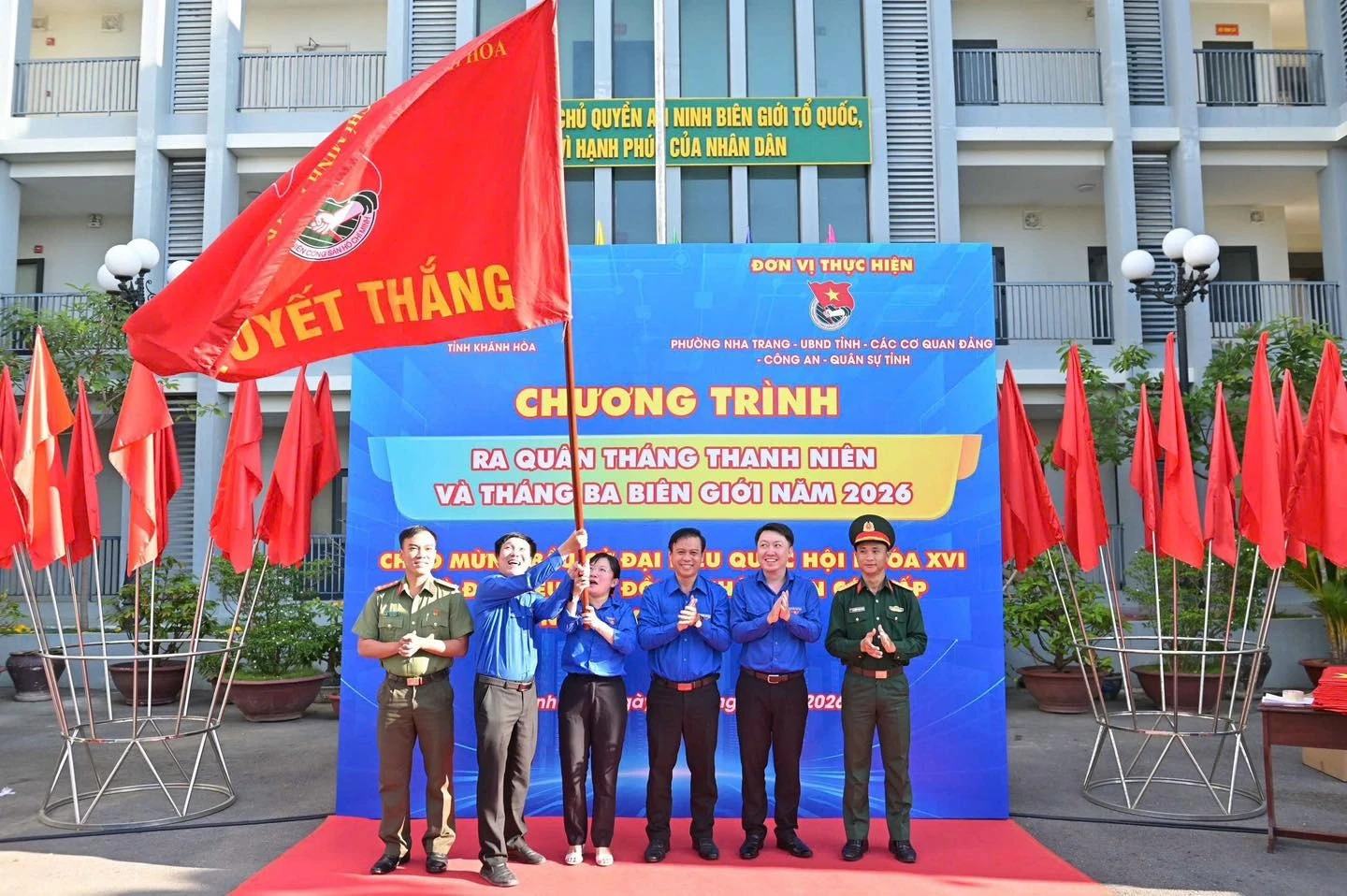 Khánh Hòa ra quân Tháng Thanh niên 2026 với nhiều hoạt động an sinh và công trình ý nghĩa
