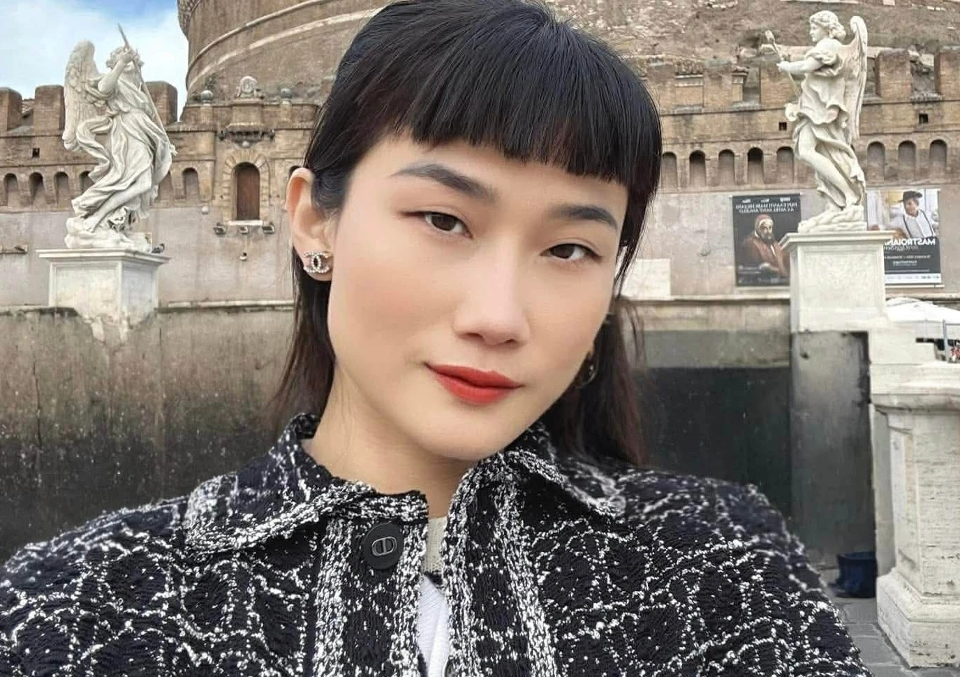 Kha Mỹ Vân lo lắng cho nhà ở Dubai giữa xung đột, gia đình tạm trú an toàn tại Italia