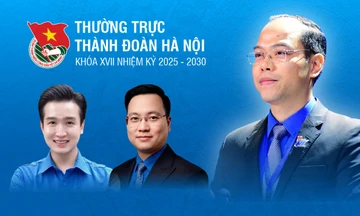Thường trực Thành Đoàn Hà Nội khóa XVII, nhiệm kỳ 2025-2030