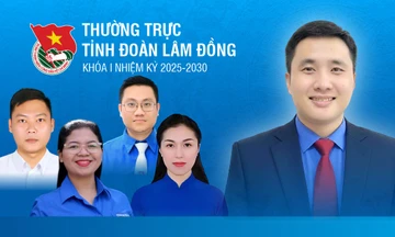 Thường trực Tỉnh Đoàn Lâm Đồng khóa I, nhiệm kỳ 2025-2030