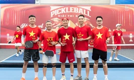 Hơn 500 triệu quyên góp từ thiện tại giải Pickleball hướng về đồng bào lũ lụt