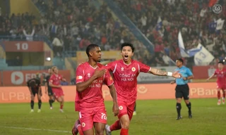 HIGHLIGHT: Công an Hà Nội ngược dòng nghẹt thở Ninh Bình bằng hat-trick của Alan