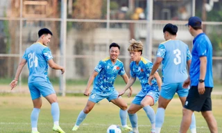 Đội tuyển U22 Việt Nam hướng tới mục tiêu giành trọn 3 điểm trước U22 Lào ở trận ra quân SEA Games 33.