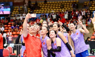 Bóng chuyền nữ Việt Nam vào chung kết SEA Games 33 (ảnh M.D)