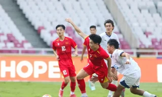 U23 Việt Nam vào chung kết sau chiến thắng gay cấn trước U23 Philippines ở bán kết (ảnh Hữu Phạm)