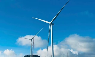 Cụm Nhà máy điện gió Trường Sơn – dự án đầu tư lớn nhất của Việt Nam tại Lào chính thức vận hành thương mại