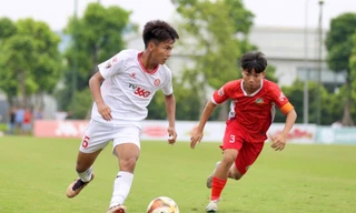 U15 Thể Công Viettel đang cho thấy tiềm năng lớn trong cuộc đua vô địch (ảnh X.H)