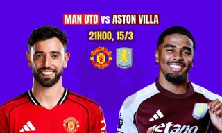 Trực tiếp MU vs Aston Villa 0-0 (H1): Hiệp 1 bắt đầu
