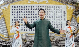 Ca sĩ Đào Nguyên Vũ giúp sức trò cưng mang 'Hịch tướng sĩ' vào MV yêu nước