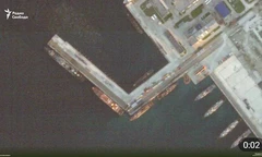 Vụ Ukraine tấn công tàu ngầm Nga ở Novorossiysk: Ảnh vệ tinh đặt dấu hỏi về mức độ thiệt hại