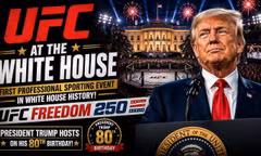 Mỹ tổ chức giải võ thuật tại Nhà Trắng nhân dịp sinh nhật Tổng thống Donald Trump