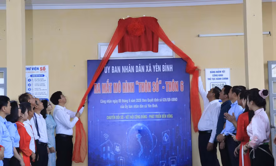 Lào Cai ra mắt các mô hình 'thôn số'