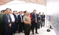 Thủ tướng Chính phủ Phạm Minh Chính kiểm tra tiến độ dự án Cảng hàng không quốc tế Gia Bình.