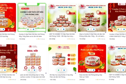 Người dân TPHCM chi hơn 4,5 tỷ mua 'patê cột đèn' Hải Phòng trên sàn 