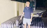 Bắt đối tượng vận chuyển 384 bình khí cười tại khu vực biên giới Quảng Ninh