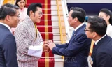 Quốc vương Bhutan và Hoàng hậu đến Hà Nội 