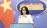 Người phát ngôn Bộ Ngoại giao Phạm Thu Hằng. Ảnh: Mofa