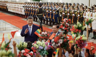 Nhà lãnh đạo Myanmar Min Aung Hlaing thăm Trung Quốc