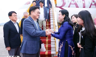 Chủ tịch Quốc hội Hàn Quốc và Phu nhân thăm chính thức Việt Nam