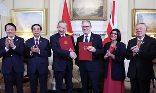 Tuyên bố chung nâng cấp quan hệ Việt Nam – Vương quốc Anh lên Đối tác Chiến lược toàn diện