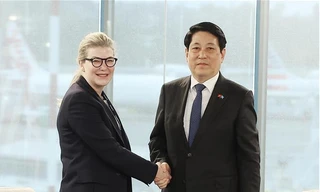 Chủ tịch nước Lương Cường tiếp lãnh đạo các tập đoàn lớn của Mỹ